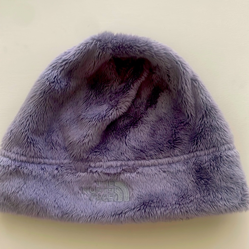 EUC XS infant North Face fleece hat